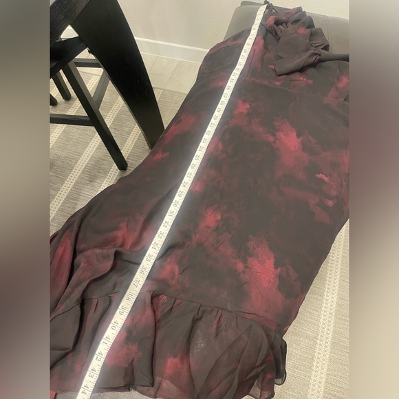 Disturbia Vesta Asymmetric Chiffon Midaxi Dress, US 14 - Picture 7 of 7